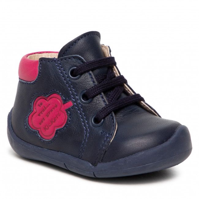 Polacchi Kickers - Waouk 858381-10 Navy/Pink 102