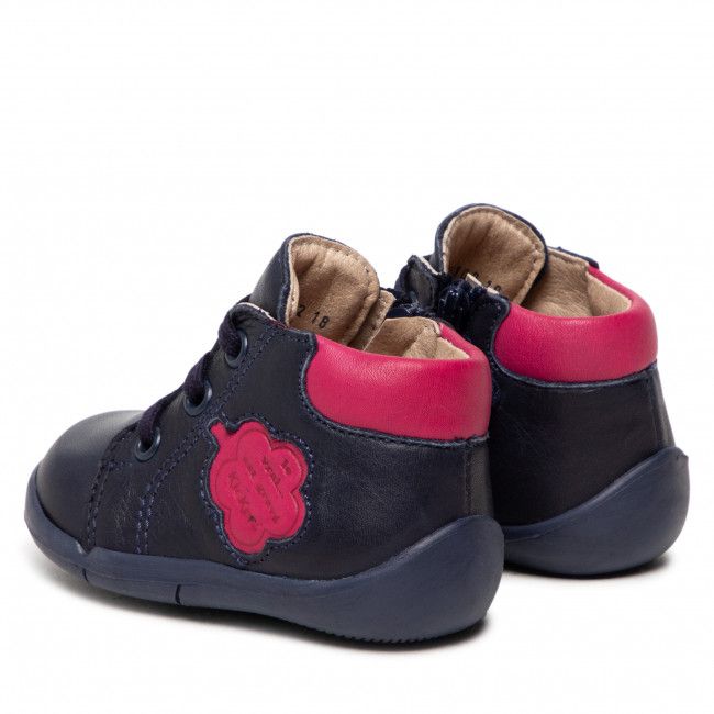 Polacchi Kickers - Waouk 858381-10 Navy/Pink 102