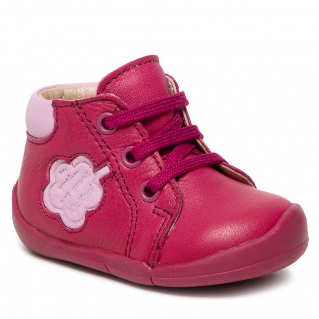 Polacchi KICKERS - Waouk 858381-10 Bicolor Pink 131