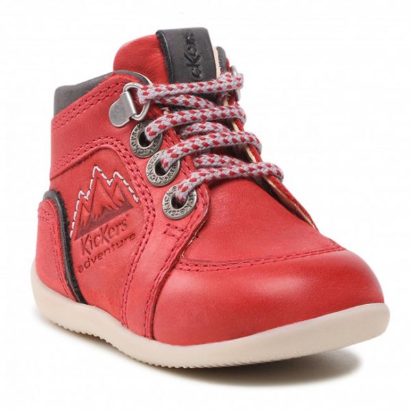 Polacchi KICKERS - Bins Mountain 878601-10 M Mountain Red 4 Polacchi KICKERS - Bins Mountain 878601-10 M Mountain Red 4