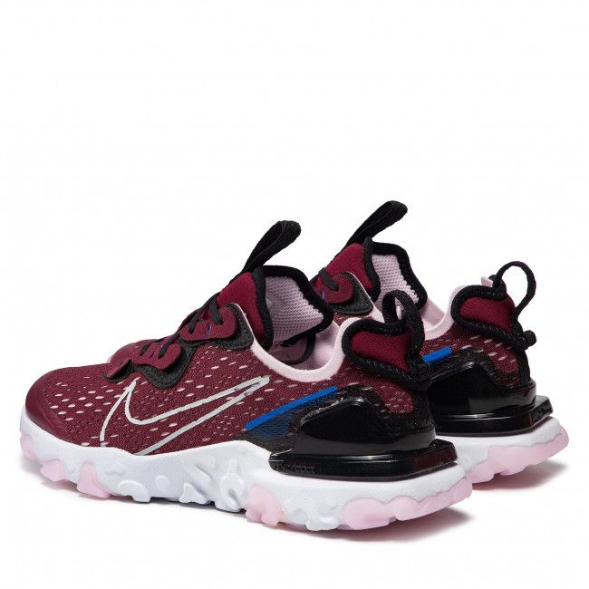 Scarpe Nike - React Vision (Gs) CD6888 600 Dark Beetroot/Metallic Silver