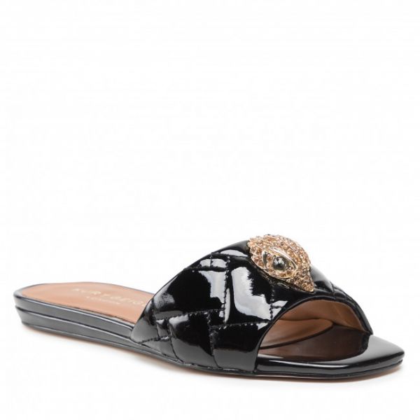 Ciabatte KURT GEIGER - Kensington Flat 8496100309 Black Ciabatte KURT GEIGER - Kensington Flat 8496100309 Black