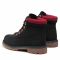 Scarponcini Timberland - Premium TB0A2FNV0011 Black Nubuck W Red