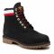 Scarponcini Timberland - Heritage TB0A2GZ90011 Black Nubuck W Red