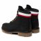 Scarponcini Timberland - Heritage TB0A2GZ90011 Black Nubuck W Red