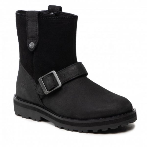 Stivali TIMBERLAND - Courma Kid Wl.Biker Bt TB0A2H67015 Black Nubuck Stivali TIMBERLAND - Courma Kid Wl.Biker Bt TB0A2H67015 Black Nubuck