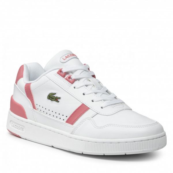 Sneakers LACOSTE - T-Clip 0121 2 Sfa 7-42SFA00301T4 Wht/Dk Pnk Sneakers LACOSTE - T-Clip 0121 2 Sfa 7-42SFA00301T4 Wht/Dk Pnk
