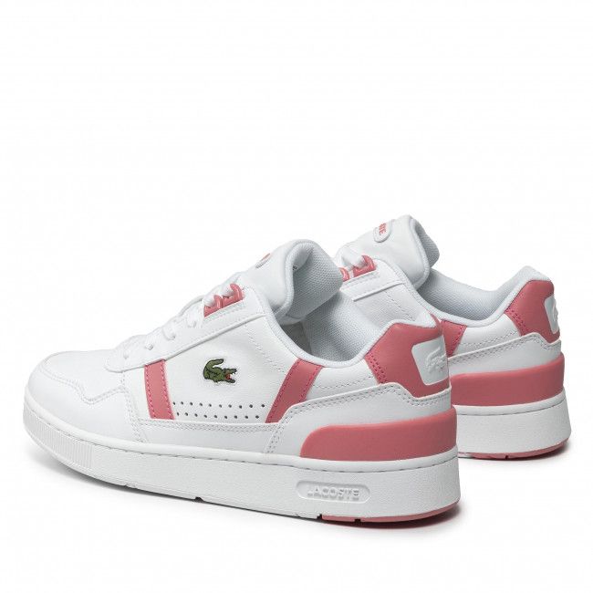 Sneakers LACOSTE - T-Clip 0121 2 Sfa 7-42SFA00301T4 Wht/Dk Pnk