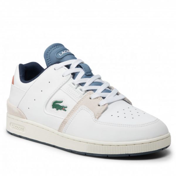 Sneakers LACOSTE - Court Cage 0321 1 Sma 7-42SMA0025080 Wht/Blu Sneakers LACOSTE - Court Cage 0321 1 Sma 7-42SMA0025080 Wht/Blu