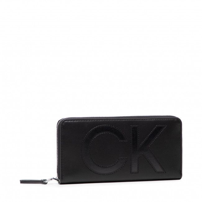 Portafoglio grande da donna CALVIN KLEIN - Ck Set Z/A Wallet Lg K60K608757 BAX