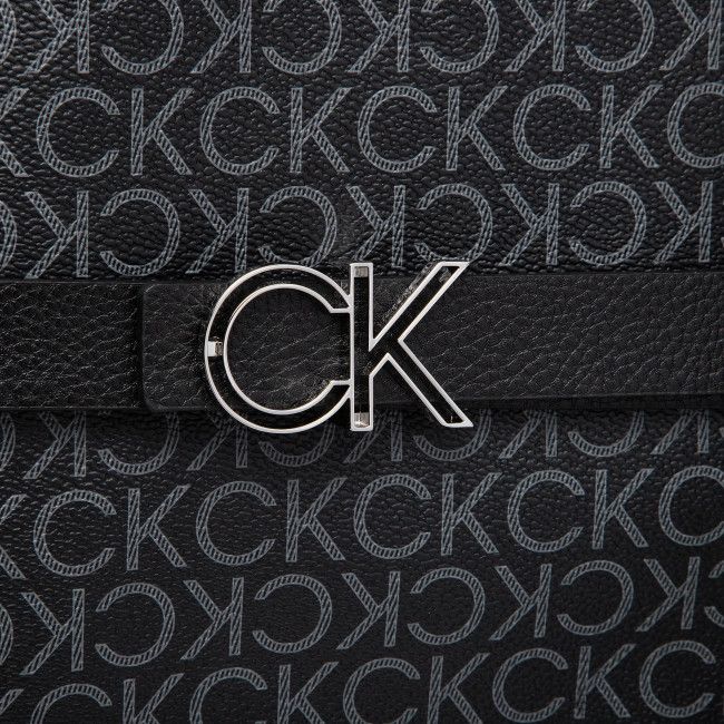 Borsetta Calvin Klein - Re-Lock Tote W/Belt Mono K60K608874 0GJ