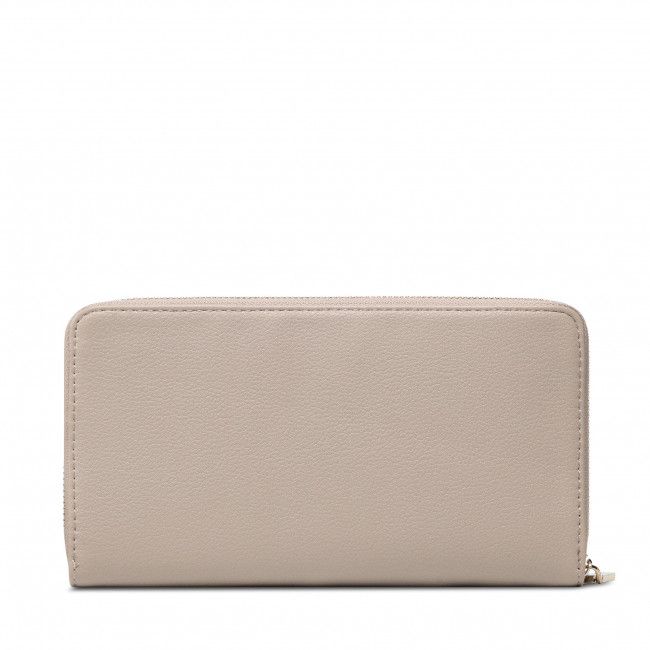 Portafoglio grande da donna Calvin Klein - Ck Must Z/A Wallet Xl K60K608164 Taupe