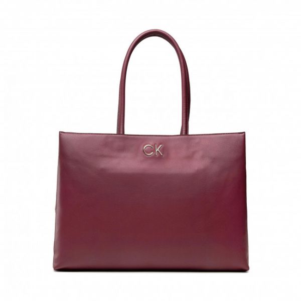 Borsetta Calvin Klein - Re-Lock Shopper W/Laptop Pouch K60K608720 XCU Borsetta Calvin Klein - Re-Lock Shopper W/Laptop Pouch K60K608720 XCU