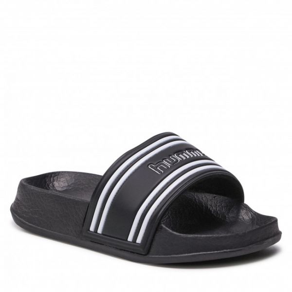 Ciabatte Hummel - Pool Slide Jr 204050-2001 Black Ciabatte Hummel - Pool Slide Jr 204050-2001 Black