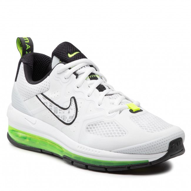 Scarpe Nike - Air Max Genome DB0249 100 White/Black/Volt/Pure Platinum