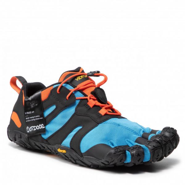 Scarpe Vibram Fivefingers - V-Trail 2.0 19M7603 Blue/Orange/Black Scarpe Vibram Fivefingers - V-Trail 2.0 19M7603 Blue/Orange/Black