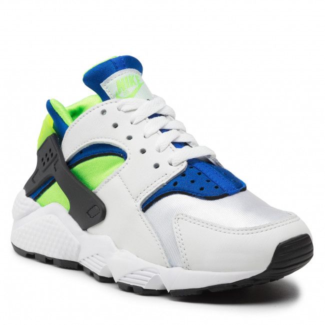 Scarpe Nike - Air Huarache DD1068 100 White/Scream Green/Royal Blue