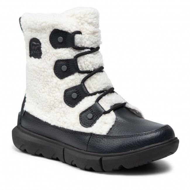 Stivali da neve SOREL - Explorer II Joan Cozy NL4601 Black/Sea Salt 010