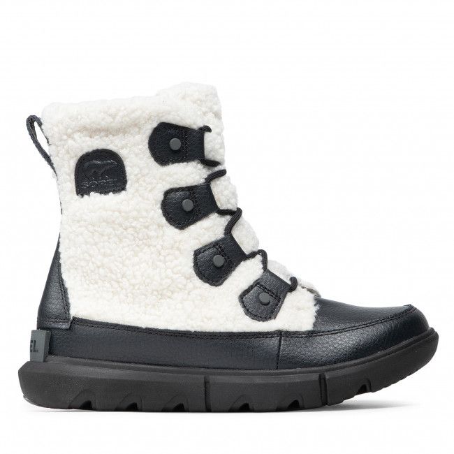 Stivali da neve SOREL - Explorer II Joan Cozy NL4601 Black/Sea Salt 010