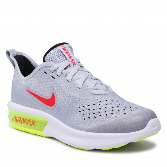 Scarpe Nike - Air Max Sequent 4 (Gs) AQ2244 007 Wolf Grey/Red Orbit