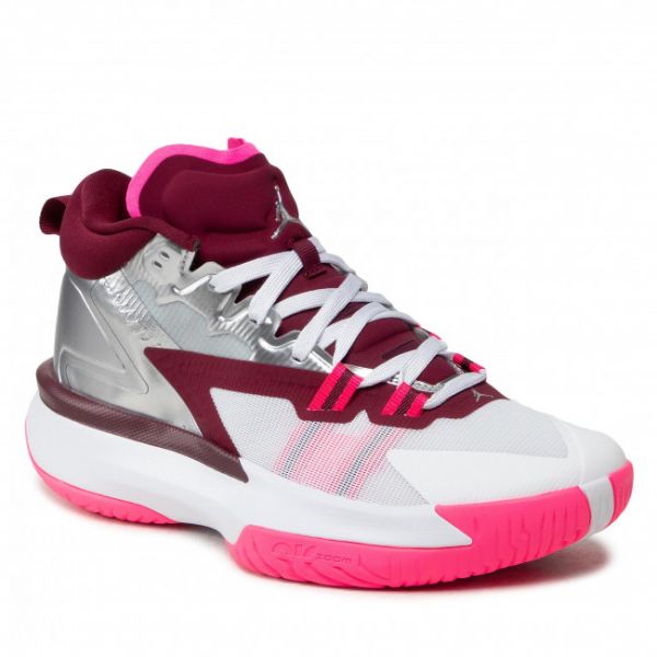 Scarpe Nike - Jordan Zion 1 DA3130 100 White/Metallic Silver Scarpe Nike - Jordan Zion 1 DA3130 100 White/Metallic Silver
