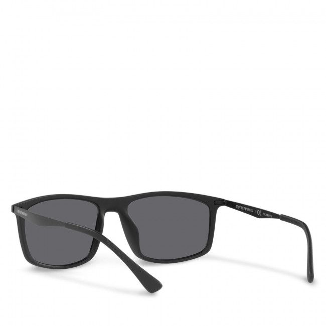 Occhiali da sole Emporio Armani - 0EA4171U 500181 Matte Black/Polar Grey