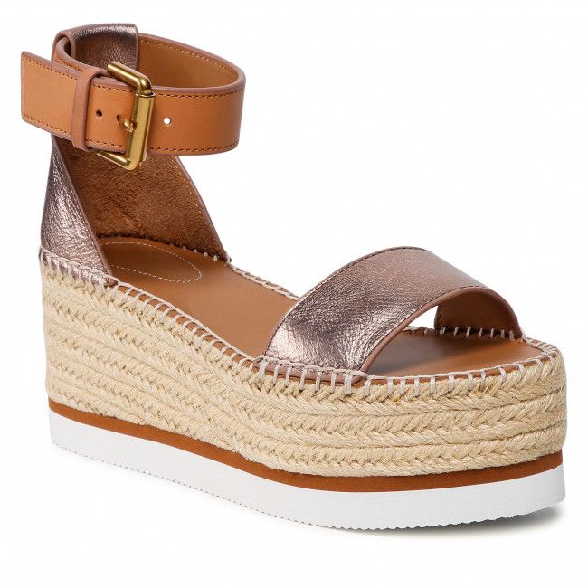 Espadrillas SEE BY CHLOÉ - SB32201A Pink Nat.Calf 015/Light Brown 533