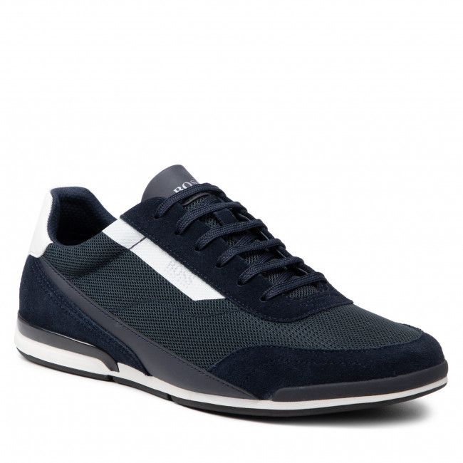 Sneakers Boss - Saturn 50464407 10238028 01 Dark Blue 401