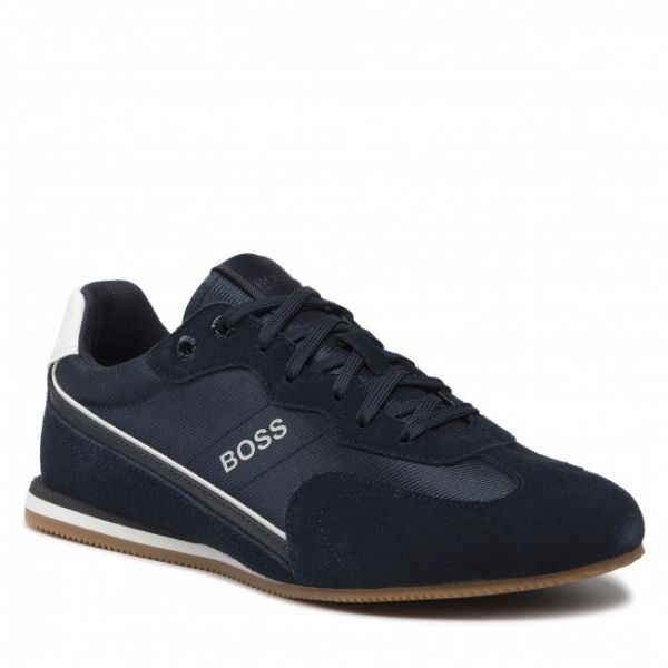 Sneakers Boss - Rusham 50464551 10240037 01 Dark Blue 401 Sneakers Boss - Rusham 50464551 10240037 01 Dark Blue 401