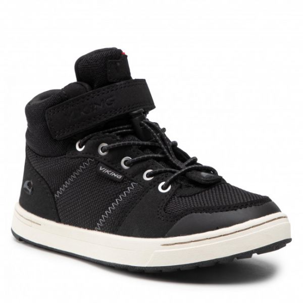 Sneakers Viking - Loren Mid Wp 3-51435-201 Black/White