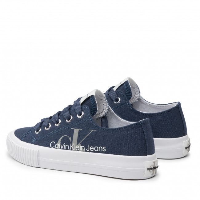 Scarpe sportive CALVIN KLEIN JEANS - Low Cut Lace-Up Sneaker V3X9-80125-0890 M Blue 800