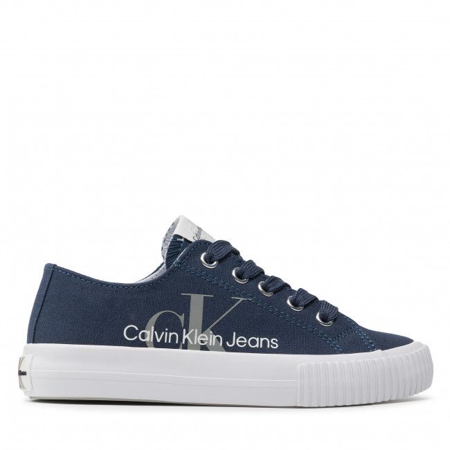 Scarpe sportive CALVIN KLEIN JEANS - Low Cut Lace-Up Sneaker V3X9-80125-0890 M Blue 800