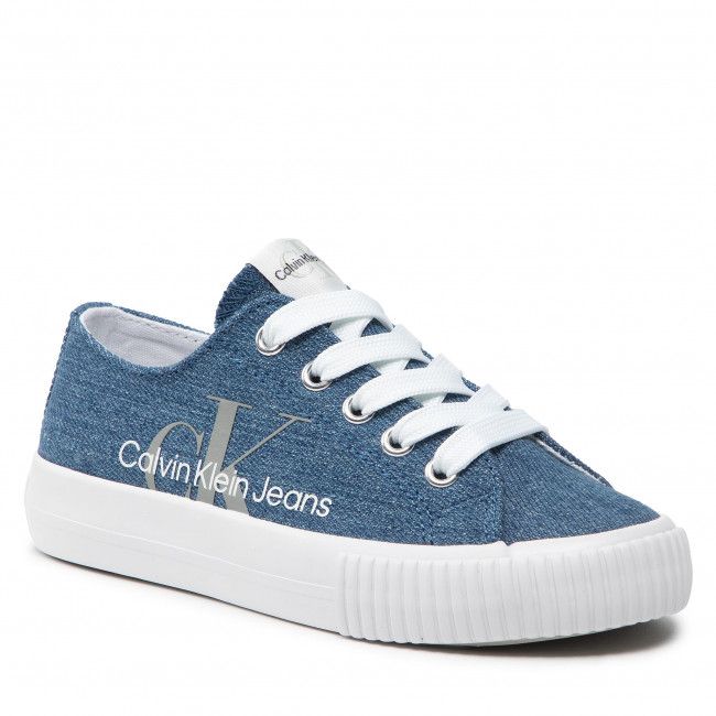 Scarpe sportive Calvin Klein Jeans - Low Cut Lace-Up Sneaker V3X9-80125-0890 M Denim 806