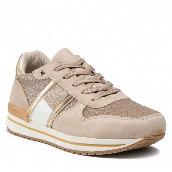 Sneakers TOMMY HILFIGER - Low Cut Lace Up Sneaker T3A4-32161-1361 M Beige 500 Sneakers TOMMY HILFIGER - Low Cut Lace Up Sneaker T3A4-32161-1361 M Beige 500