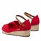 Espadrillas Tommy Hilfiger - Rope Wedge Sandal T3A7-32185-0048 M Red 300