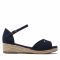 Espadrillas Tommy Hilfiger - Rope Wedge Sandal T3A7-32185-0048 M Blue 800