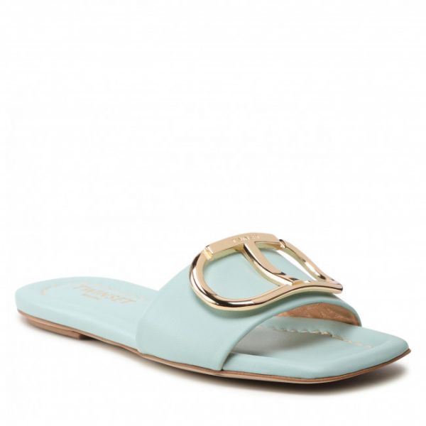 Ciabatte TWINSET - Ciabattina 221TCP042 Opaline 00463