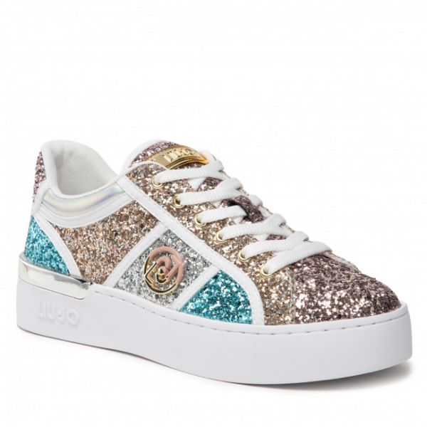 Sneakers LIU JO - Silvia 53 BA2009 TX007 Pink/Silver/Tu S1939