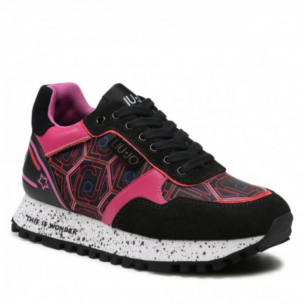 Sneakers LIU JO - Wonder 24 BA2031 TX203 Black/Lilac S1096