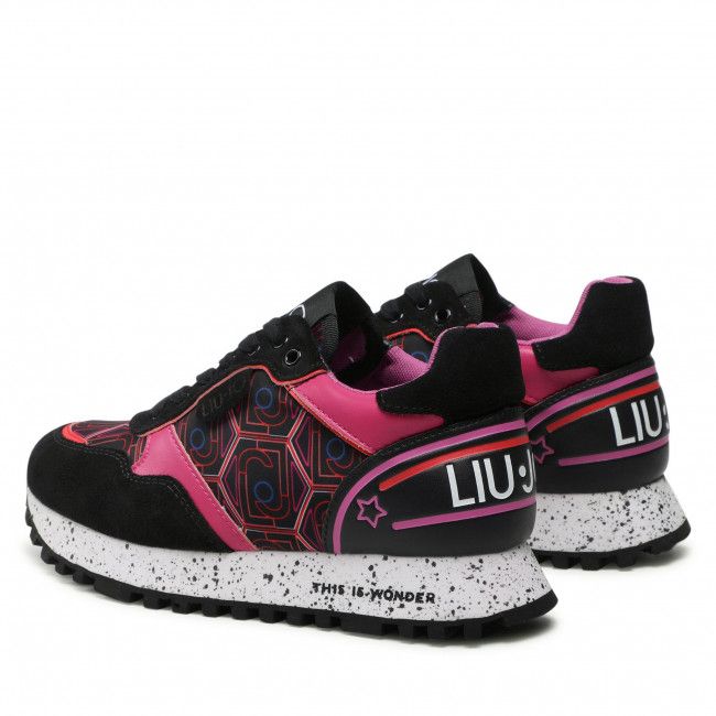 Sneakers LIU JO - Wonder 24 BA2031 TX203 Black/Lilac S1096