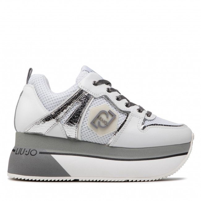 Sneakers LIU JO - Super Maxi Wonder BA2039 PX030 White/Silver 04370