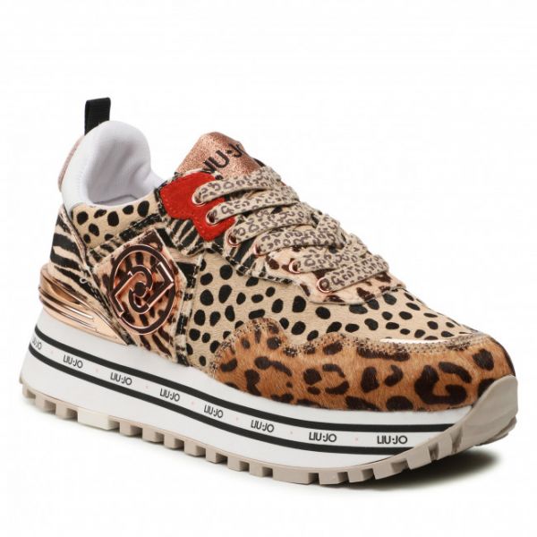 Sneakers LIU JO - Maxi Wonder 1 BA2051 PX008 Leopard S19C1