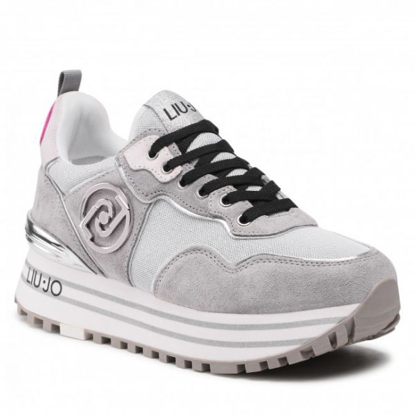 Sneakers LIU JO - Maxi Wonder 24 BA2053 PX097 Grey 01072 Sneakers LIU JO - Maxi Wonder 24 BA2053 PX097 Grey 01072