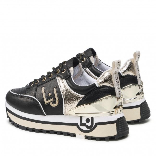 Sneakers LIU JO - Maxi Wonder 20 BA2055 PX100 Black/Gold 01040