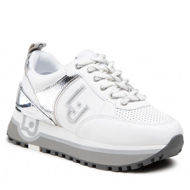 Sneakers LIU JO - Maxi Wonder 20 BA2055 PX100 White/Silver 04370