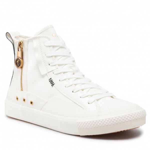 Scarpe da ginnastica Guess - Aviano Mid Lion FM5AML ELE12 WHITE Scarpe da ginnastica Guess - Aviano Mid Lion FM5AML ELE12 WHITE