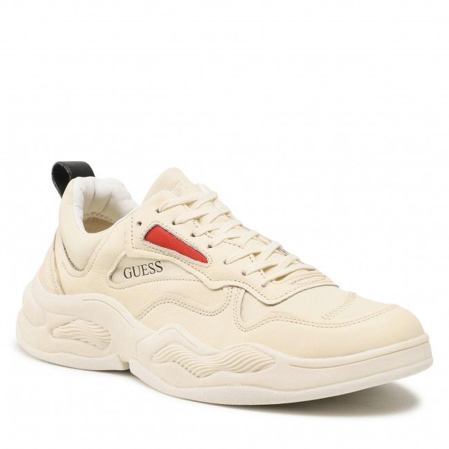 Sneakers Guess - Bassano FM5BAS LEA12 CREAM