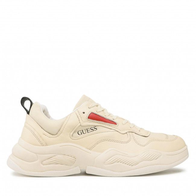 Sneakers Guess - Bassano FM5BAS LEA12 CREAM