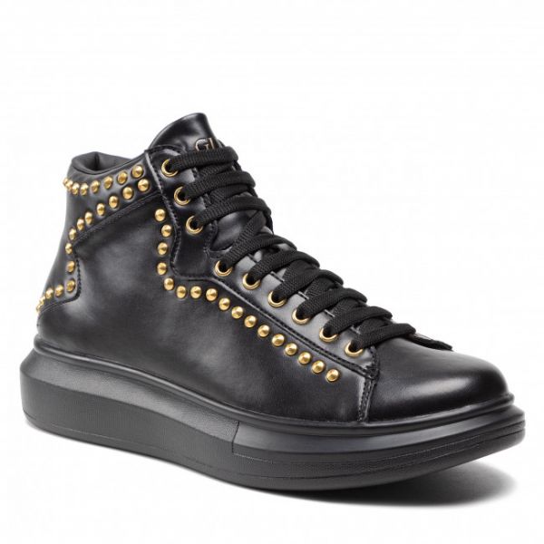 Sneakers GUESS - Salerno Mid Studs FM5SIS ELE12 BLACK Sneakers GUESS - Salerno Mid Studs FM5SIS ELE12 BLACK
