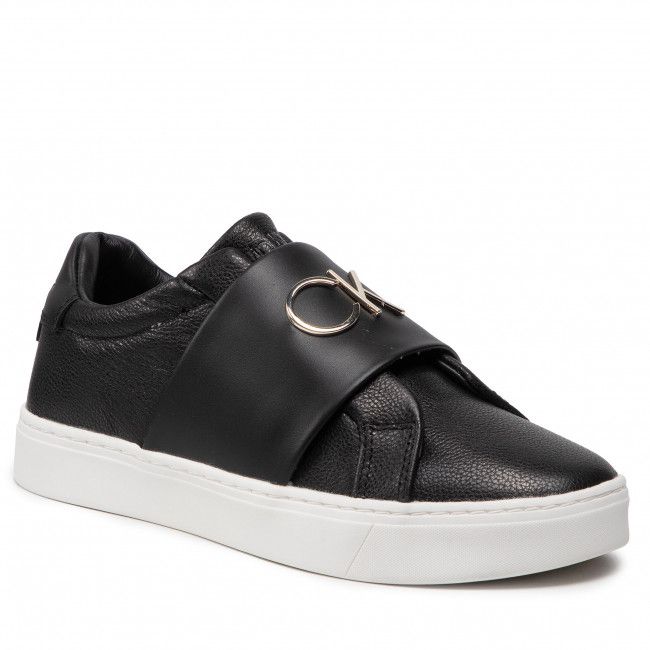 Sneakers CALVIN KLEIN - Cupsole Slip On HW0HW00780 Ck Black BAX